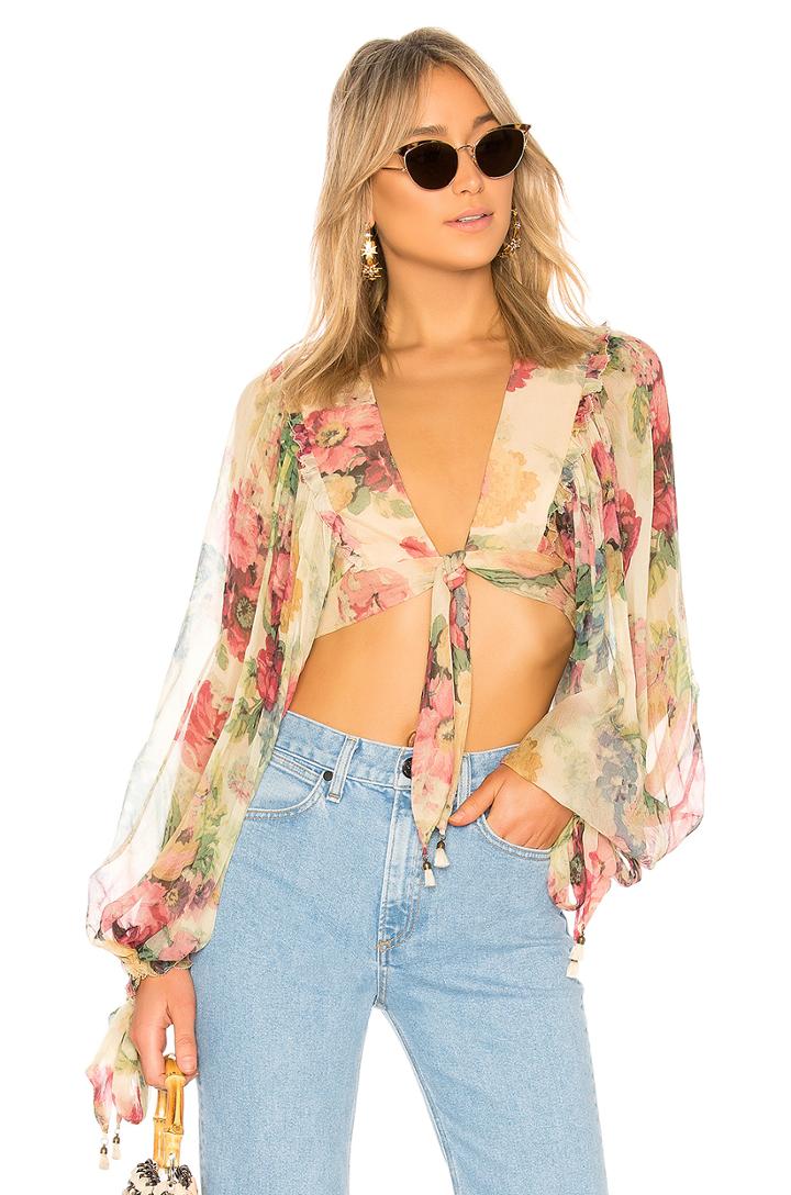 Melody Tie Front Top