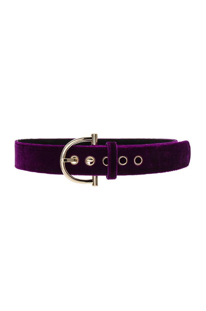 Blake Velvet Belt