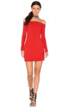 Karl Off Shoulder Dress