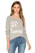Pizza Beer & Diamonds Sweatshirt