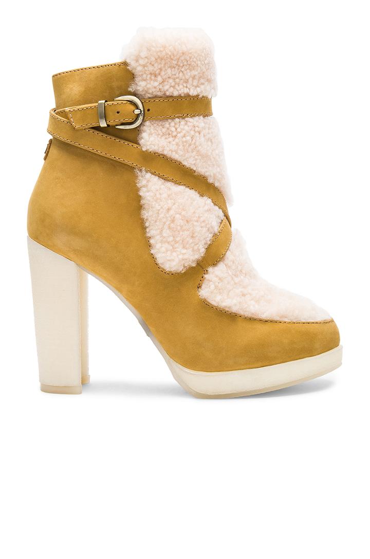 Mercy Shearling Heels