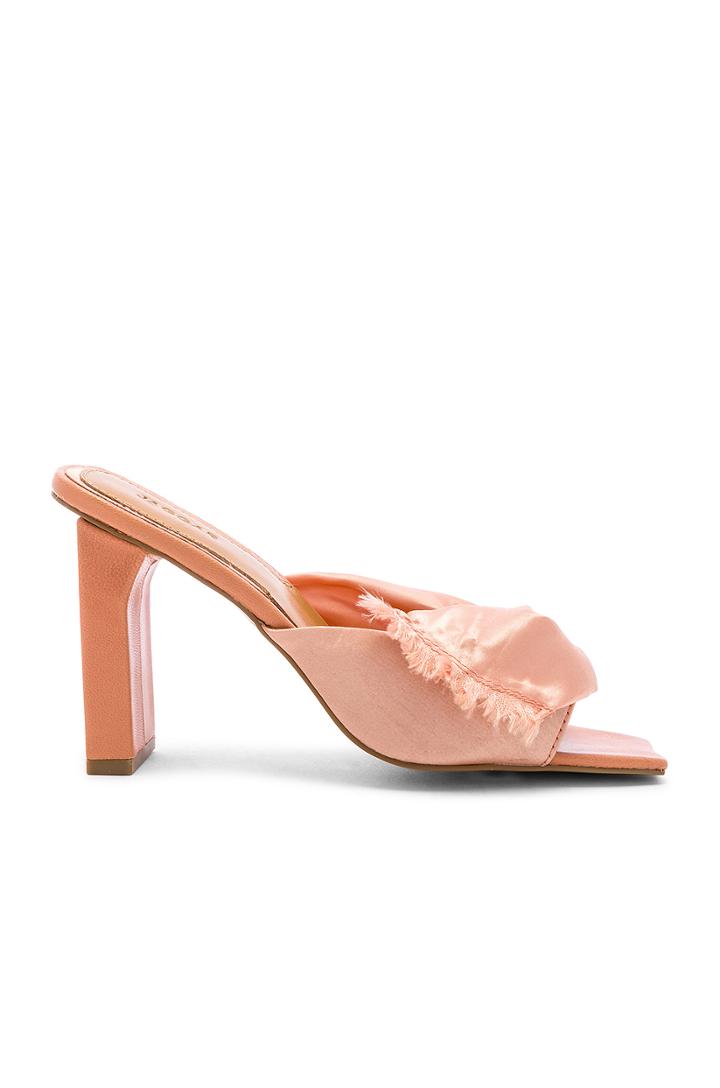 Knot Satin Heel