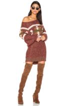 Northern Lights Sweater Mini Dress