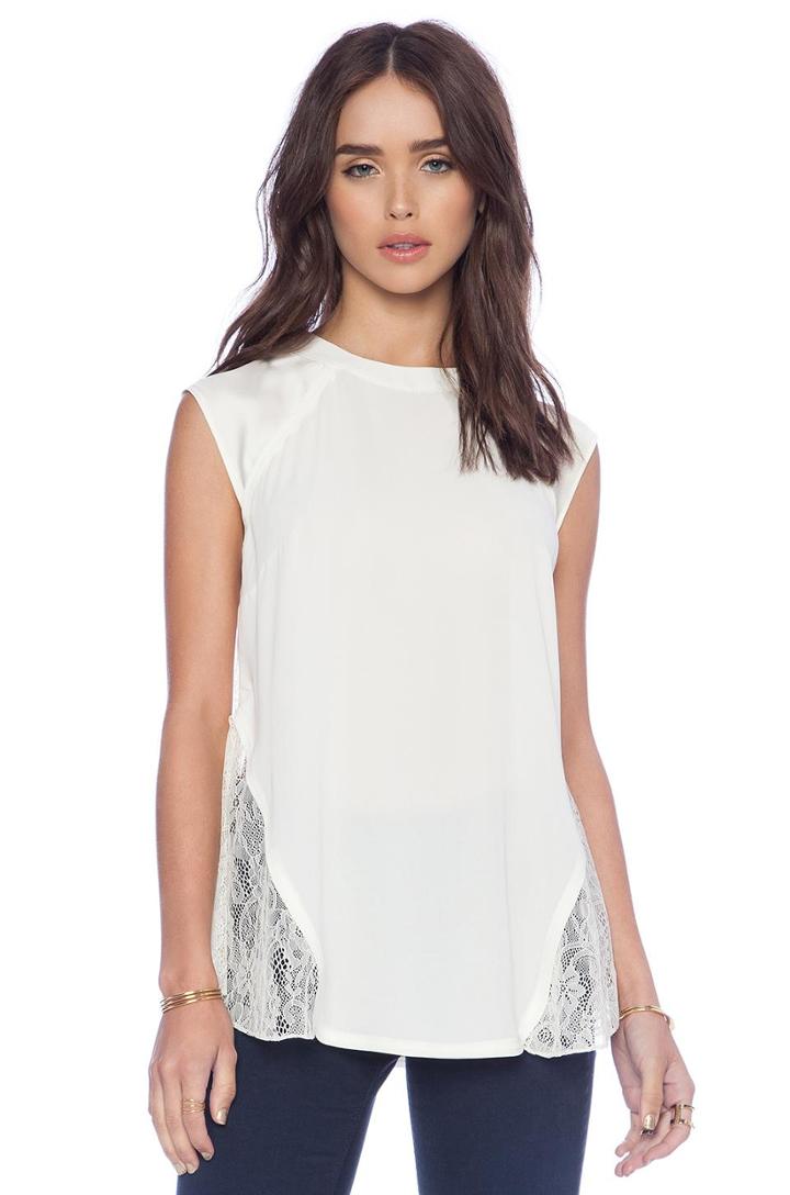 Lace Back Top