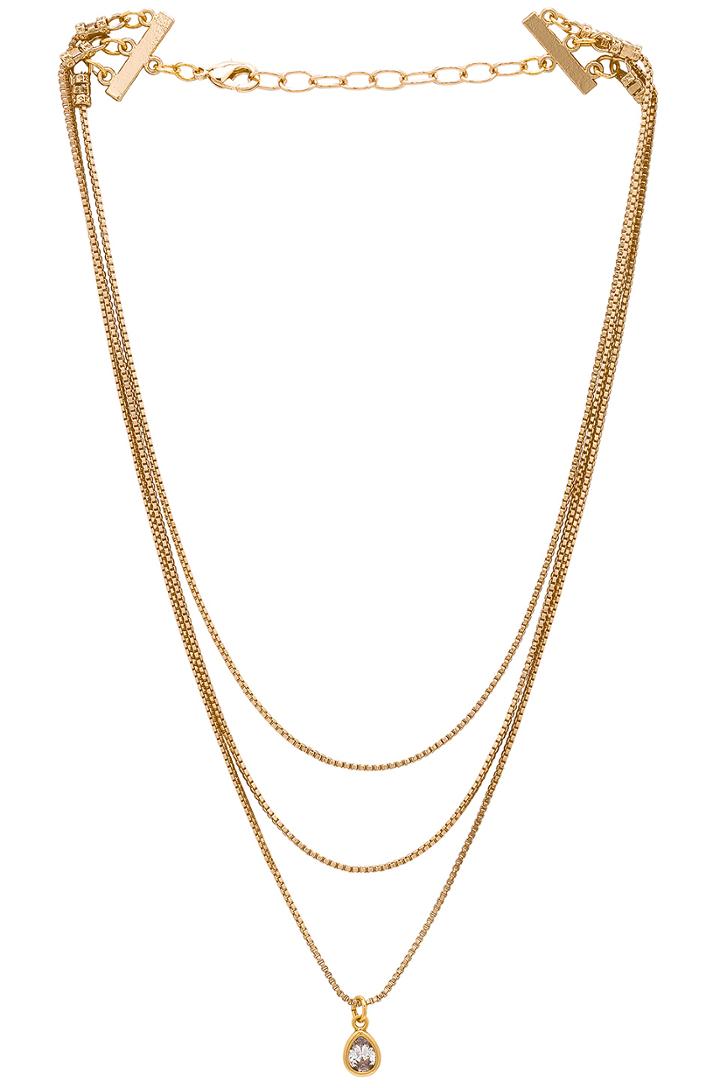 Glitter & Gold Layered Necklace