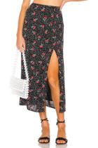 Villa High Waisted Midi Skirt