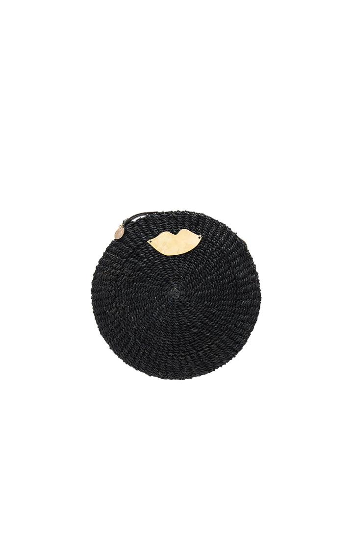 Woven Circle Clutch