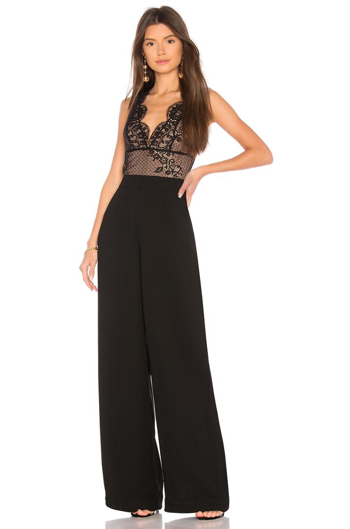 Scallop Lace Jumpsuit