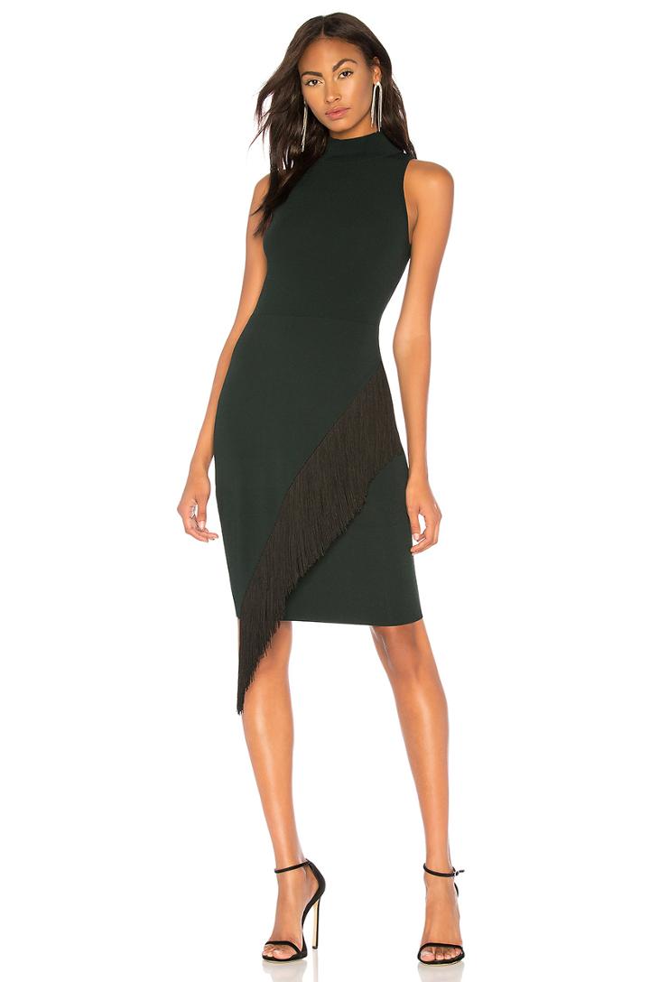 Angled Fringe Dress