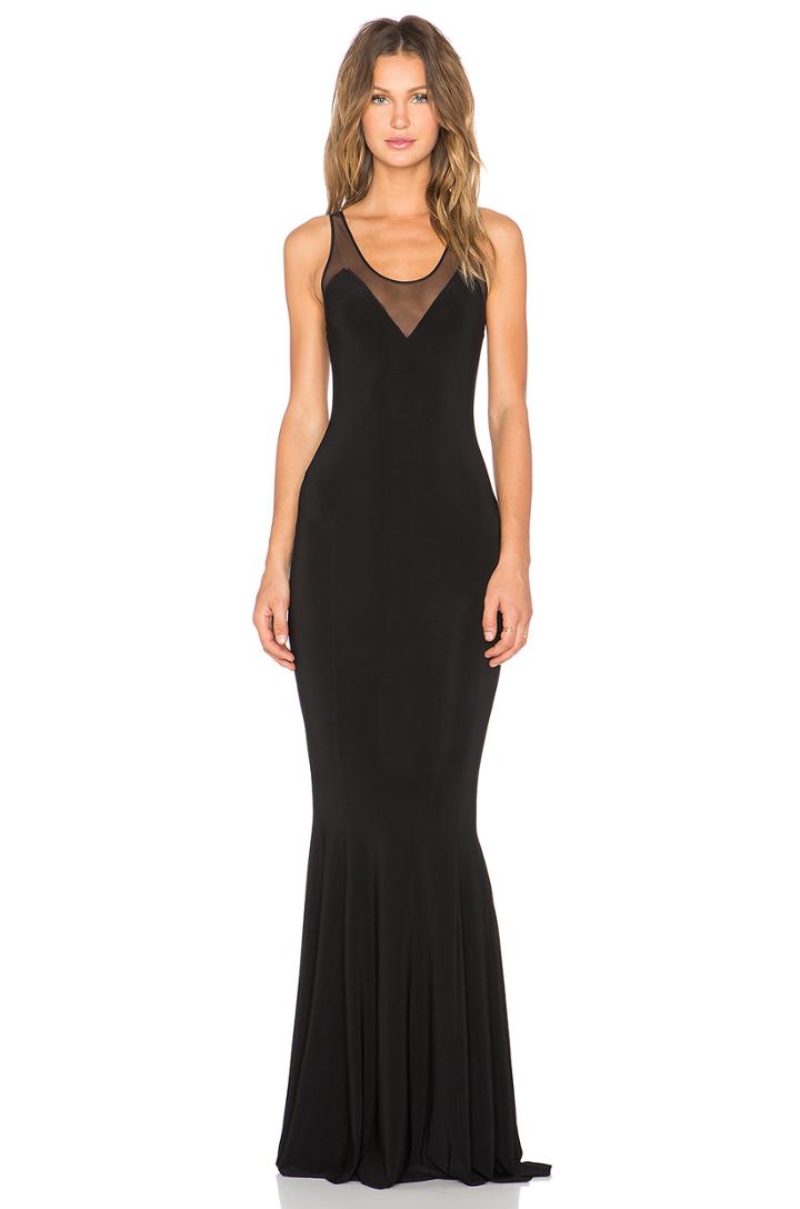 Kamali Kulture Racerback Fishtail Maxi Dress