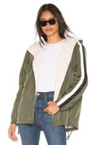 Sport Mini Parka With Faux Fur Lining