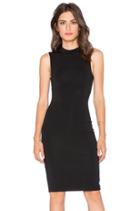 High Neck Midi Dress