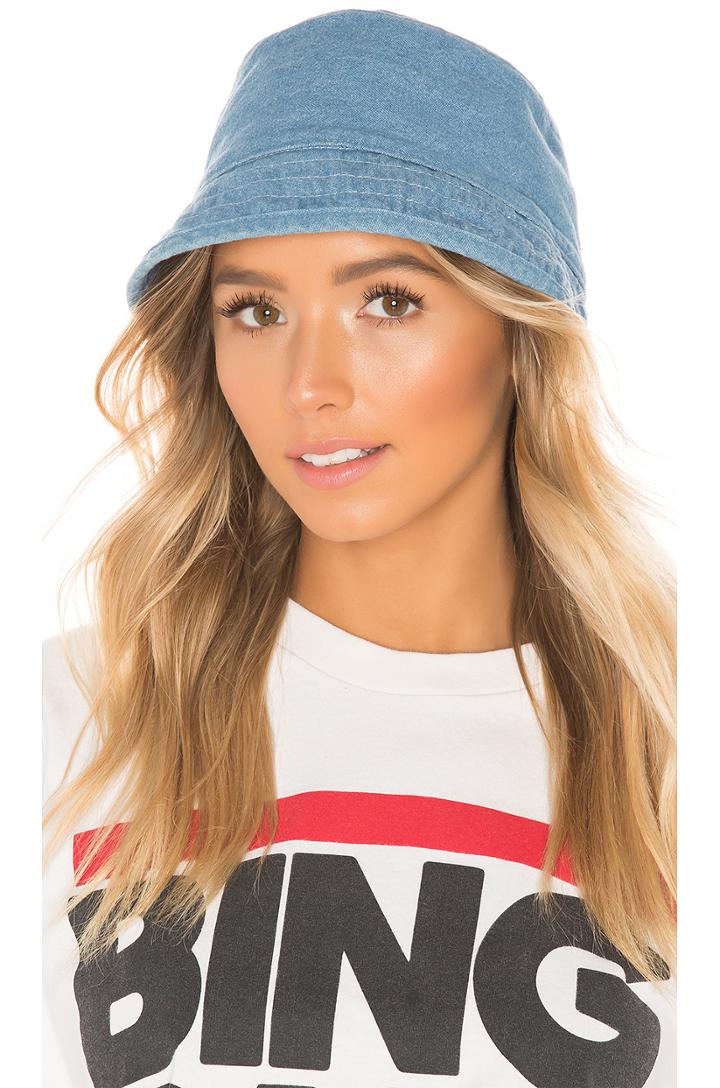 Washed Cotton Bucket Hat