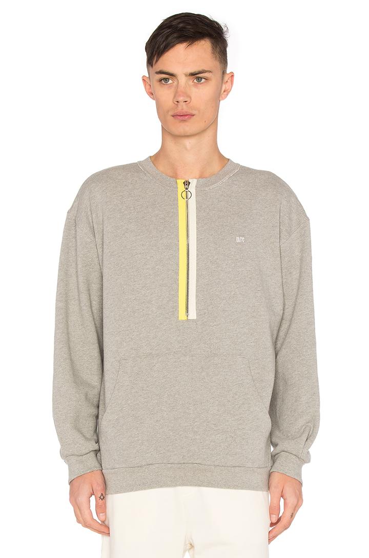 Zipper Crewneck