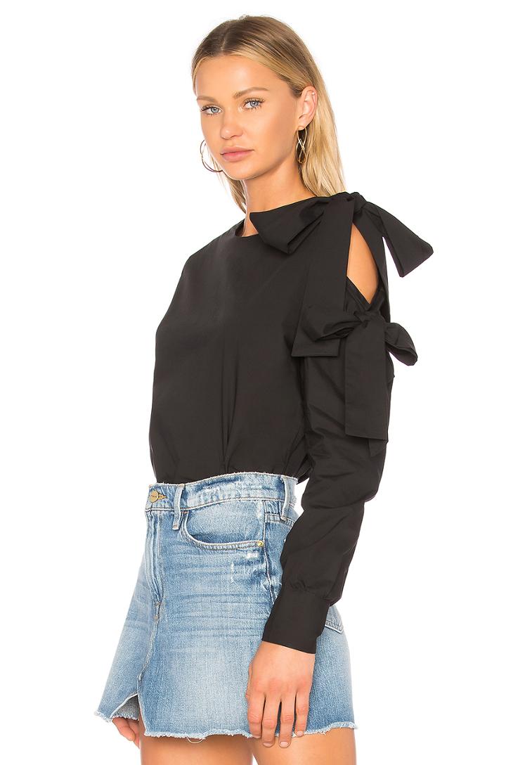 Beacon Street Bow Blouse