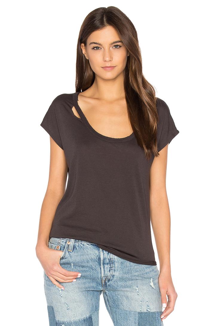 Deconstructed Shirttail Tee