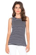 Striped Muscle Tank