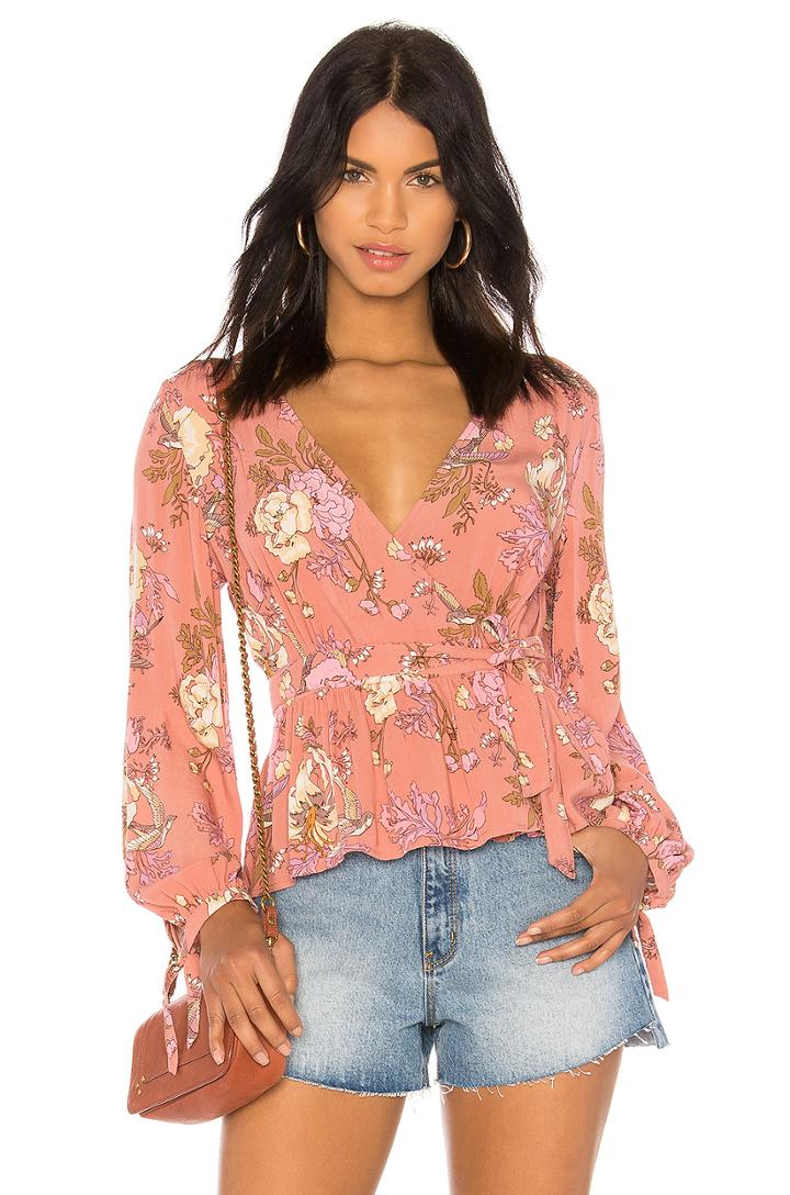 Rosa Wrap Blouse