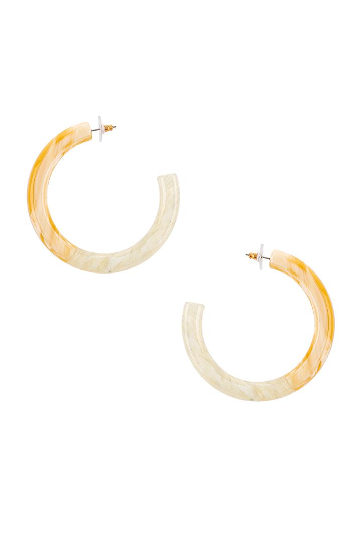 Medium Broadway Hoop Earring