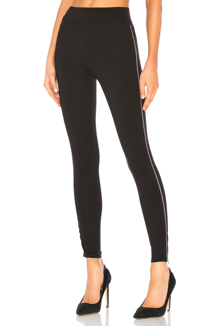 Zipper Front Legging
