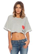 Foxercise Heart Rate Crop Tee