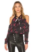 The Tie Neck Off Shoulder Blouse