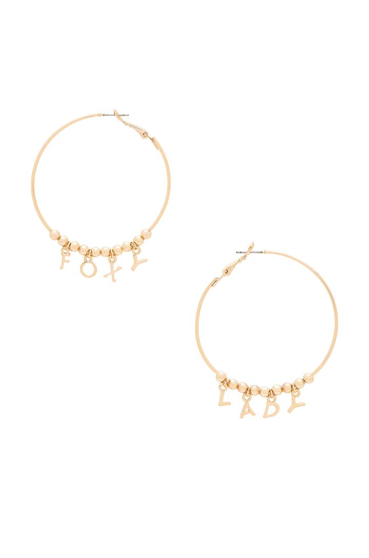Foxy Lady Hoops