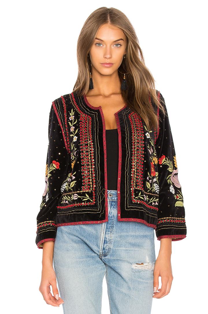Adara Velvet Jacket