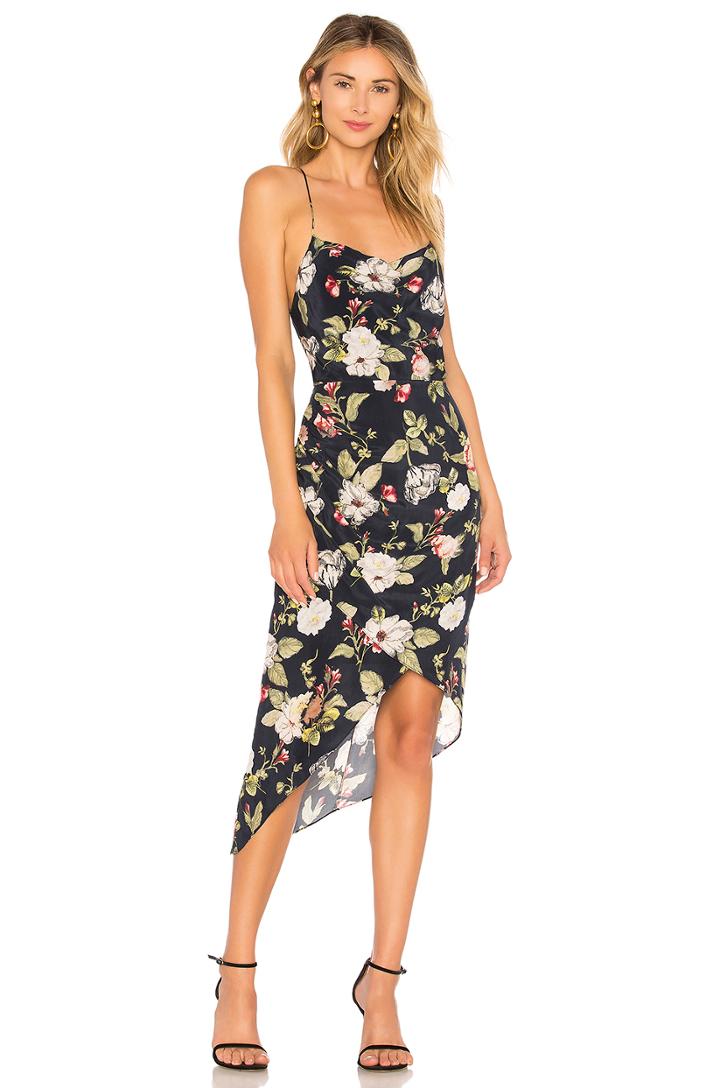 Reena Open Back Midi Dress