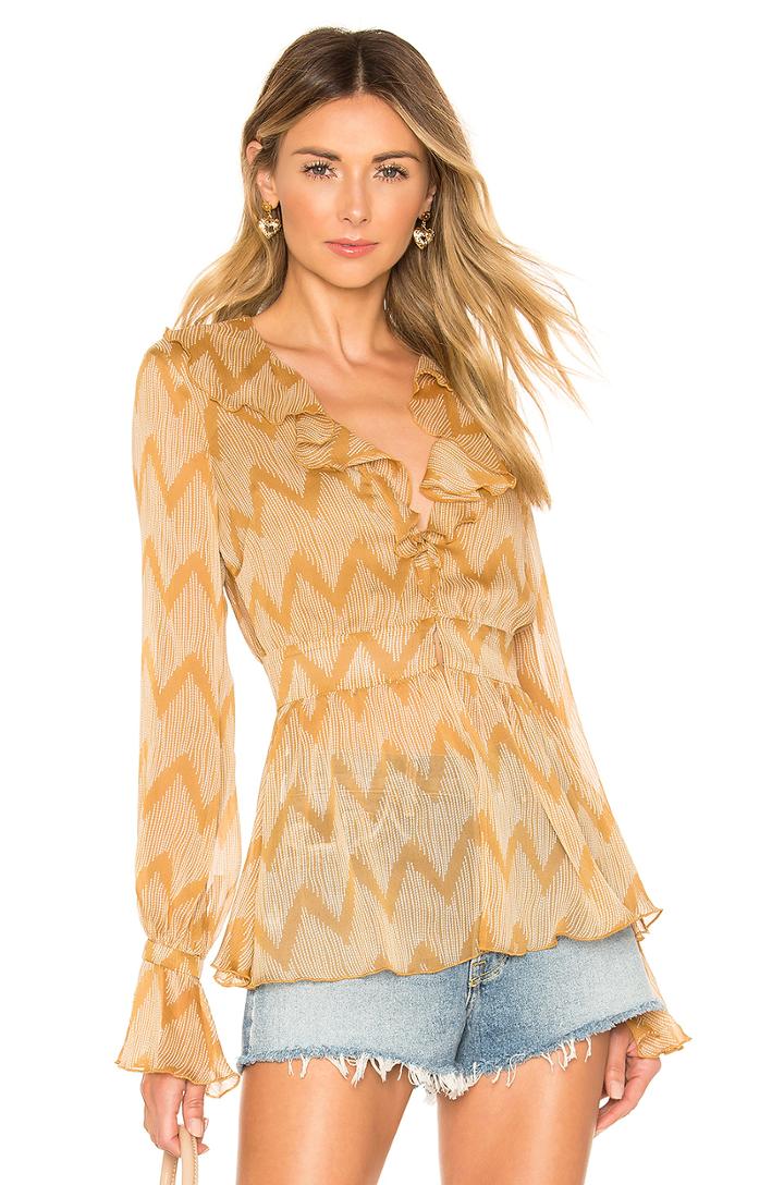 X Revolve Jo Blouse