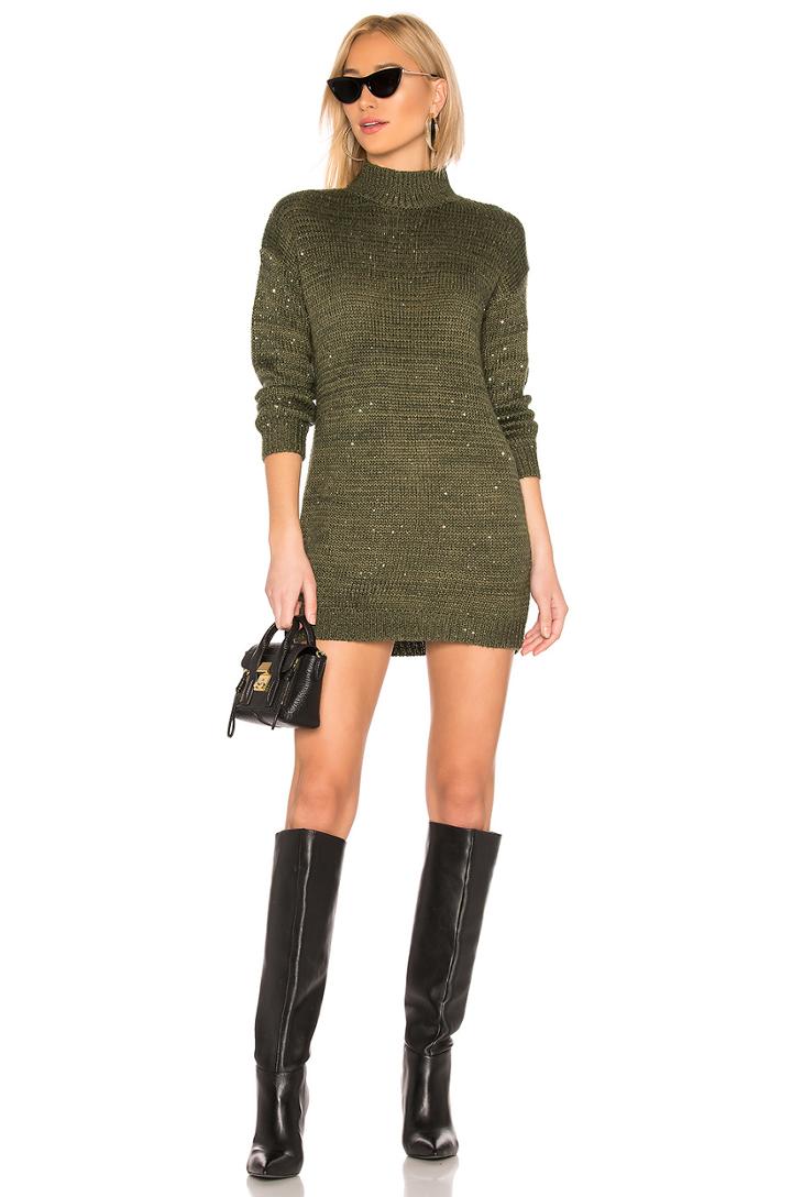Lotus Sweater Dress