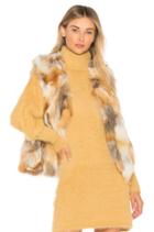 Natural Fox Vest