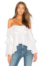 Off Shoulder Frill Top