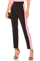 High Waist Side Combo Skinny Pant