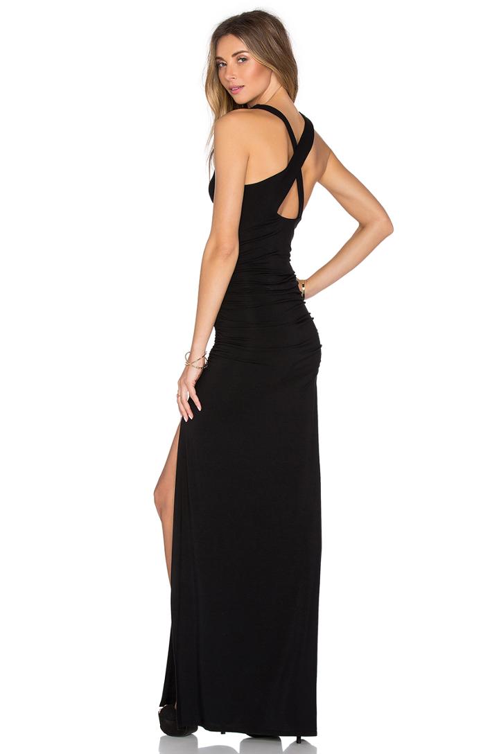 Open X-back Maxi Dress