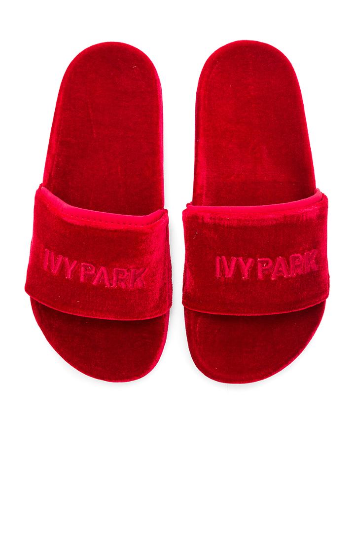 Velvet Sandals
