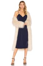 X Revolve Marisa Faux Fur Coat