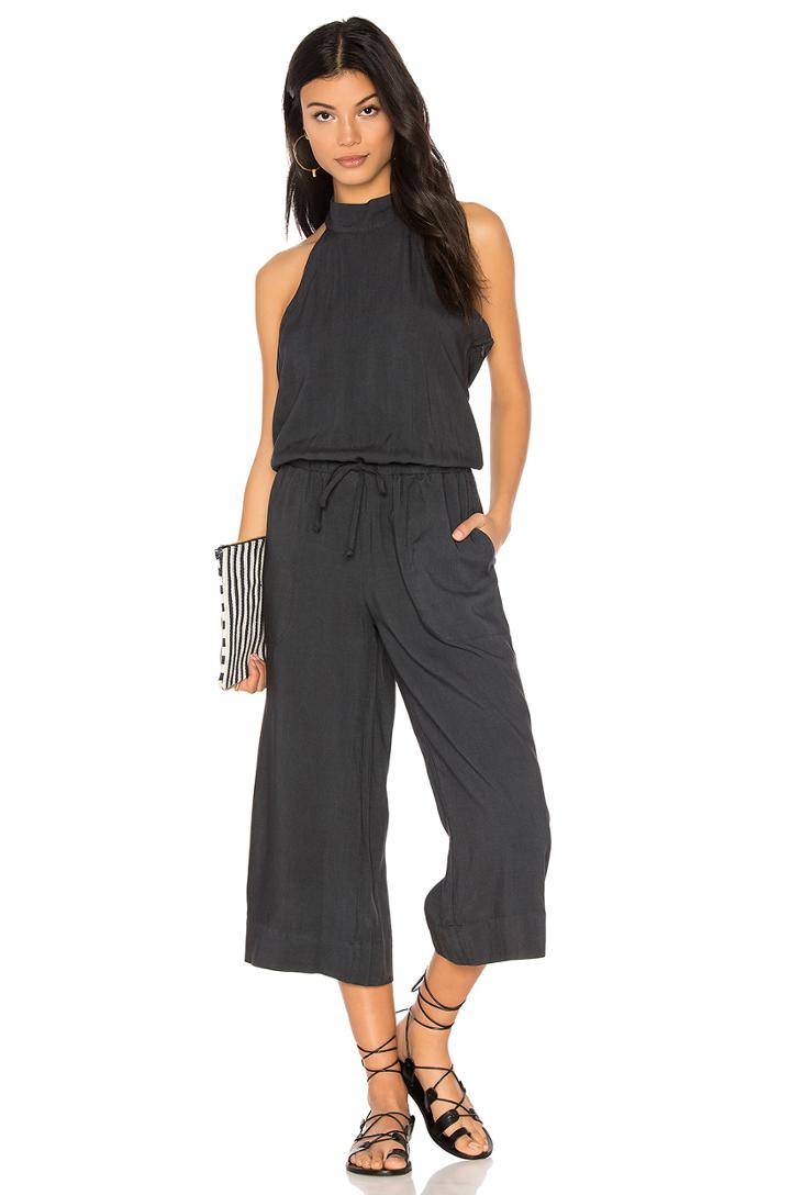 Mock Neck Jumpsuit