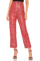 The Serpent Leather Pant