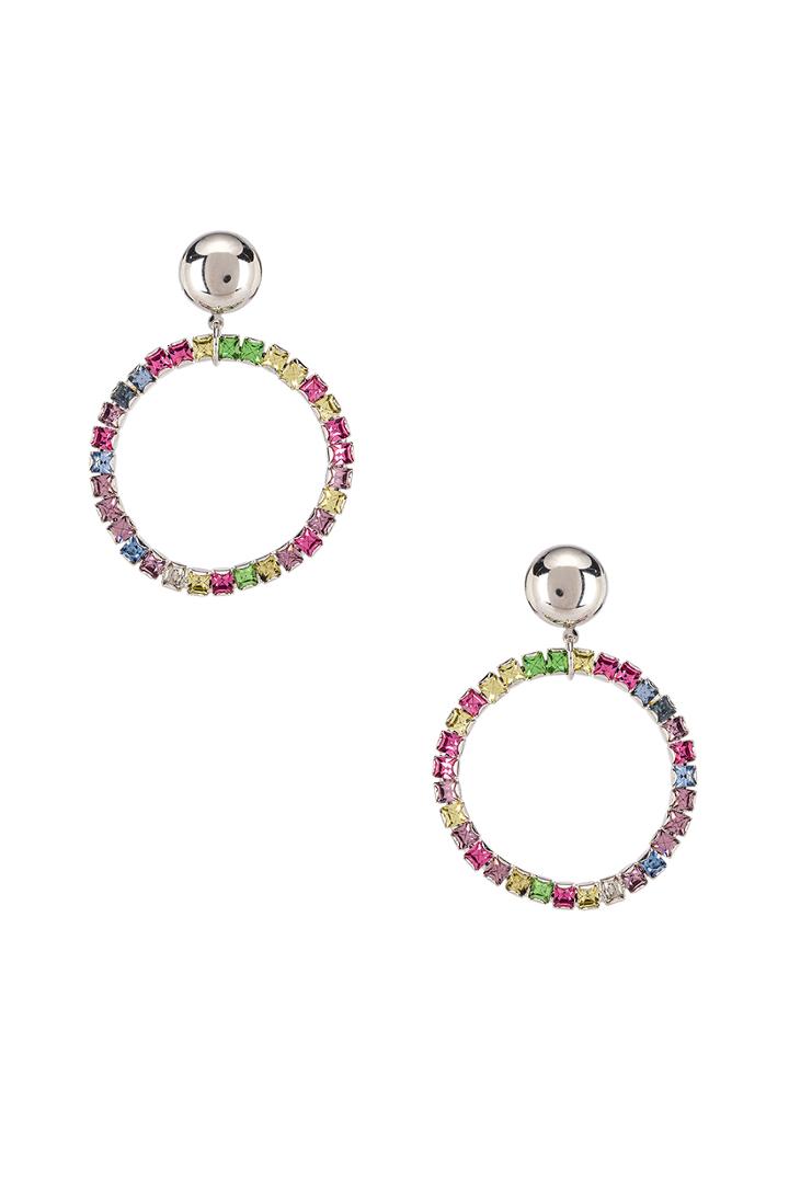 Rainbow Crystal Earrings