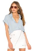 Mod Short Sleeve Boyfriend Shirt