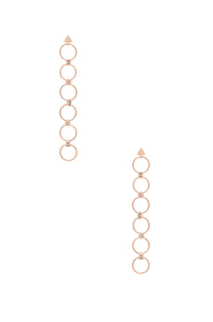 The Scattered Gem Loop Earrings