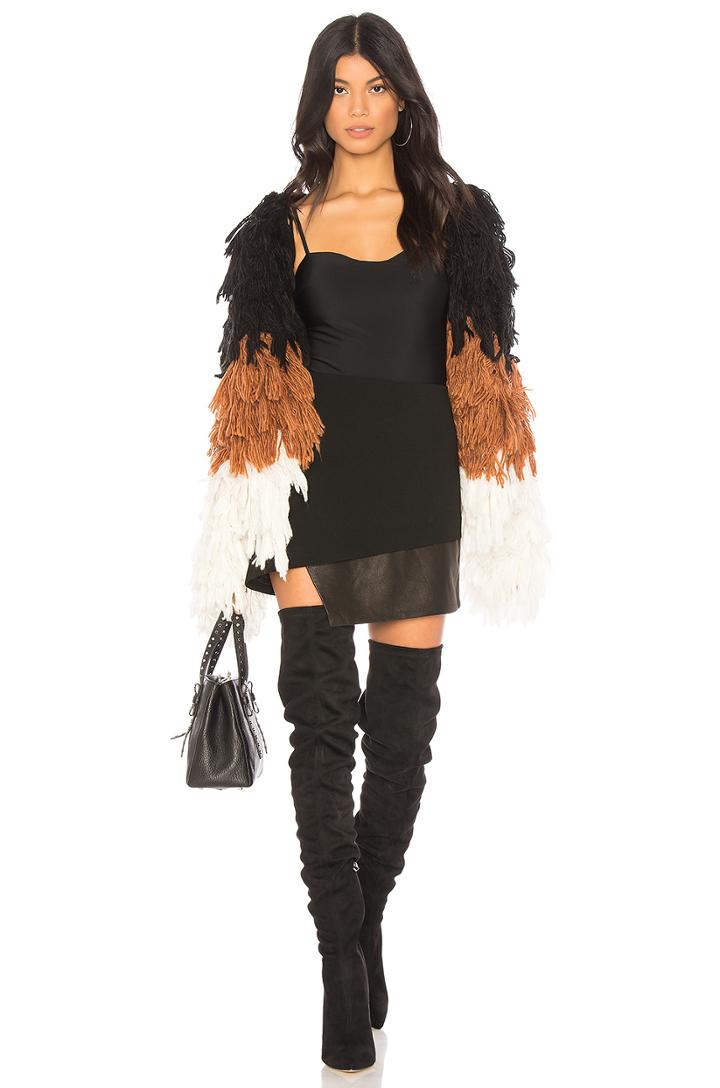 X Revolve Shaggy Coat