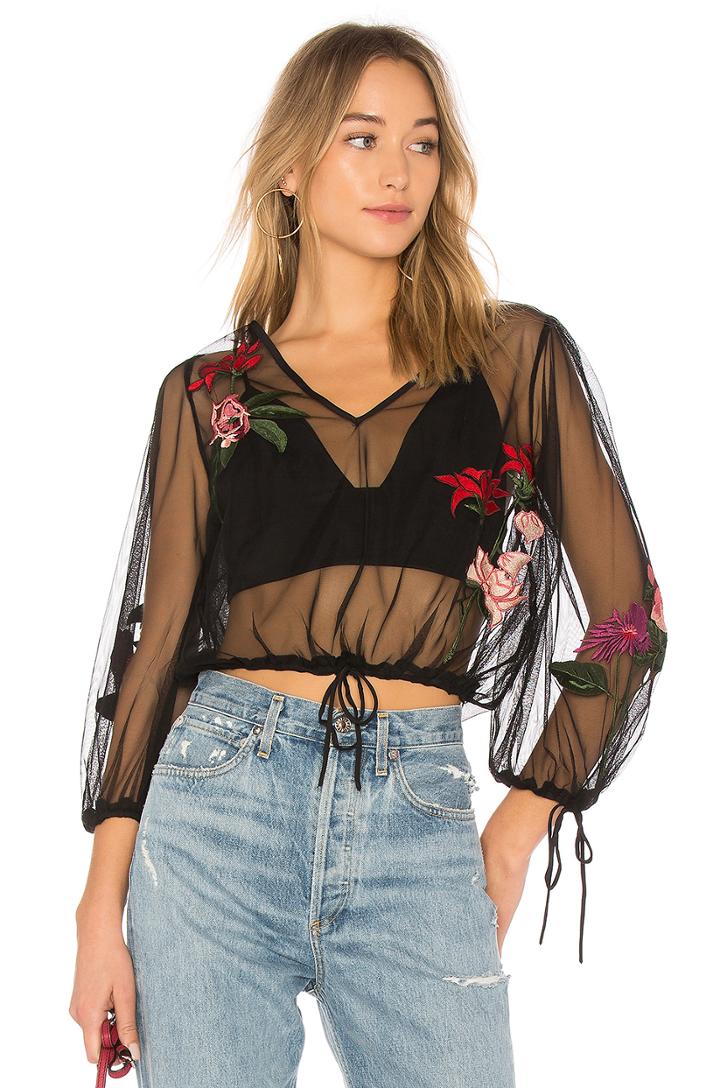 Lillian Embroidered Top