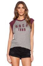 Phys Ed Cut Off Raglan Tee