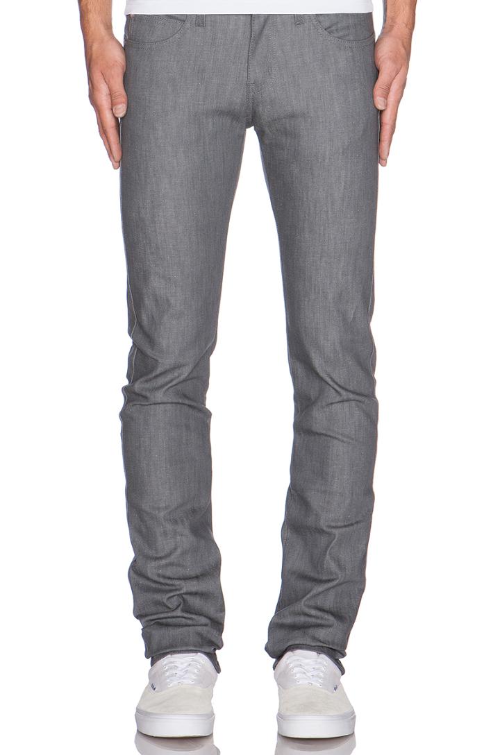 Skinny Guy Grey Stretch