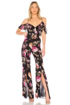 Lucile Floral Double Frill Jumpsuit