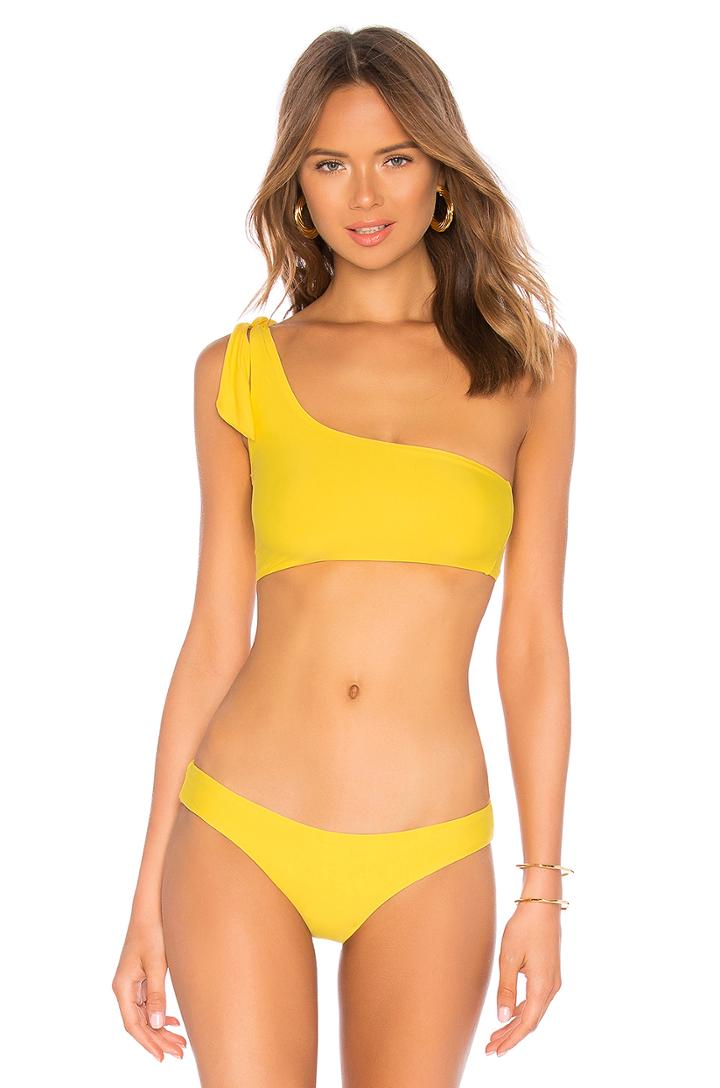 One Shoulder Tie Top