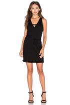 Cross V Mini Dress