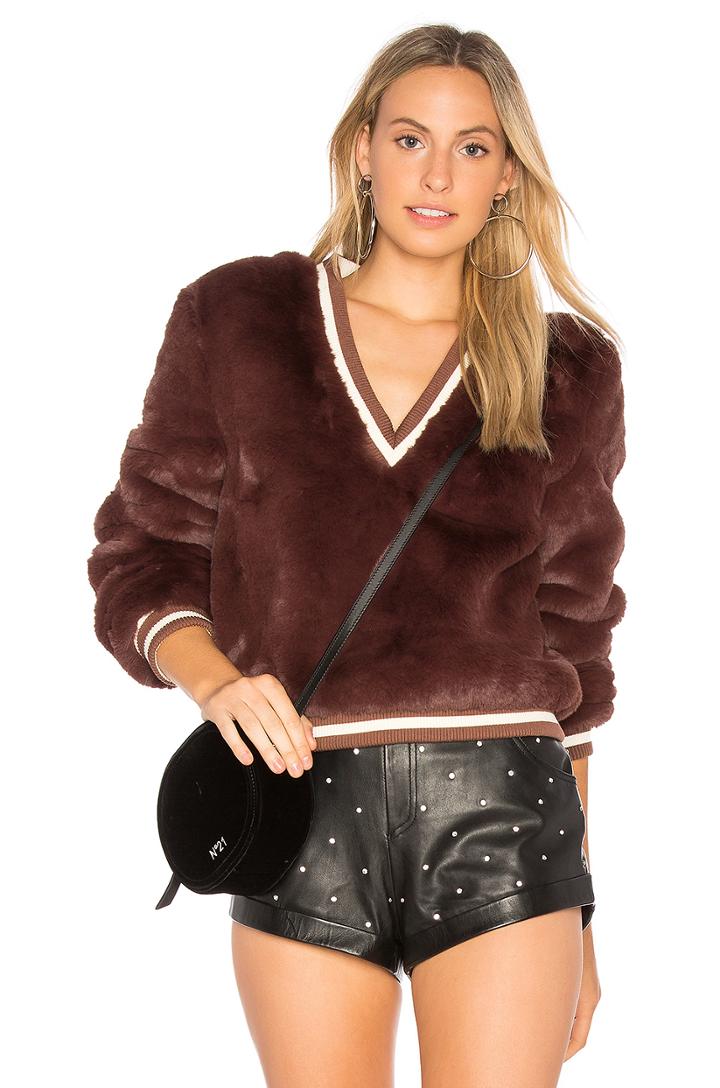 Heavy Hearts Fur Sweater